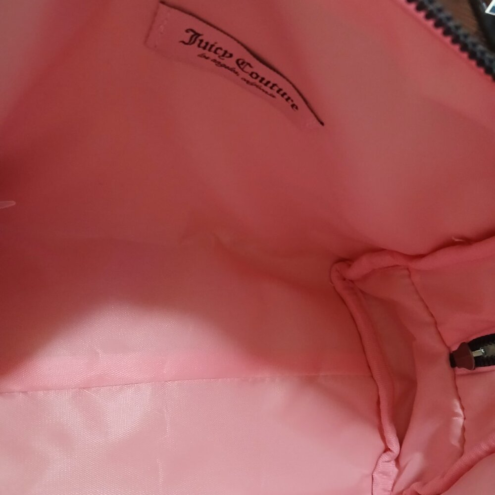Juicy Couture - Set ot 2 Light Pink Velour Makeup Bags - Picture 8 of 11